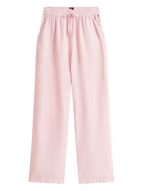 Pantalone salmone in misto lino Tommy Jeans | DW0DW20352TH3